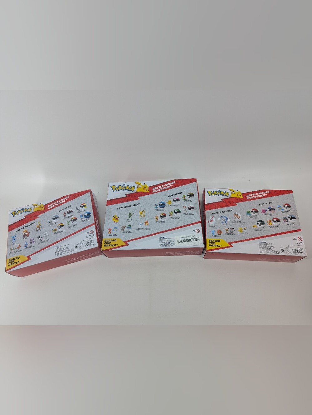 Pokemon Battle Figures Sets - 3 Sets 20 Figures New In Damaged Boxes - Picture 2 of 7